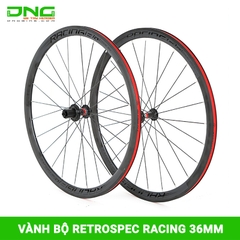 Vành bộ xe đạp đua RETROSPEC RACING 36mm hub nhôm