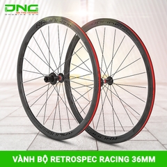 Vành bộ xe đạp đua RETROSPEC RACING 36mm hub nhôm