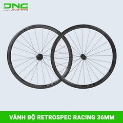 Vành bộ xe đạp đua RETROSPEC RACING 36mm hub nhôm