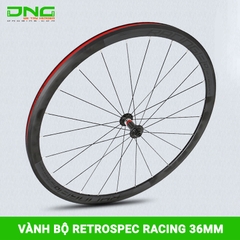 Vành bộ xe đạp đua RETROSPEC RACING 36mm hub nhôm