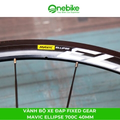 Vành bộ xe đạp Fixed gear MAVIC Ellipse 700c 40mm