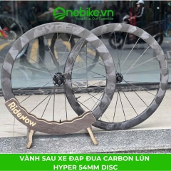 Vành sau xe đạp đua CARBON LÚN HYPER 54mm DISC