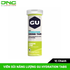 Viên sủi năng lượng GU HYDRATION TABS - (1 tuýp=12 viên)