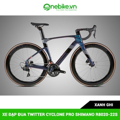 Xe đạp đua TWITTER CYCLONE PRO SHIMANO R8020-22S - Ghi đông carbon
