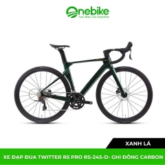 Xe đạp đua TWITTER R5 pro RS-24S-D- Ghi đông Carbon- Hub nhôm