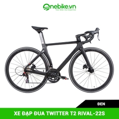 Xe đạp đua TWITTER T2 RIVAL-22S-D-Ghi đông Carbon - Vành nhôm