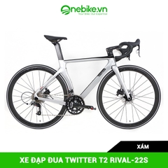 Xe đạp đua TWITTER T2 RIVAL-22S-D-Ghi đông Carbon - Vành nhôm