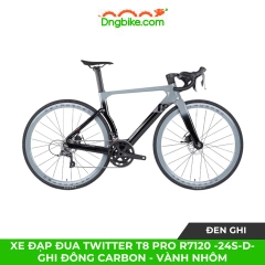 Xe đạp đua TWITTER T8 Pro R7120 -24S-D- Ghi đông Carbon - Vành nhôm