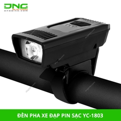 Đèn pha xe đạp pin sạc YC-1803