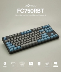 Bàn phím cơ Leopold FC750R Bluetooth PD Blue Grey - Black switch