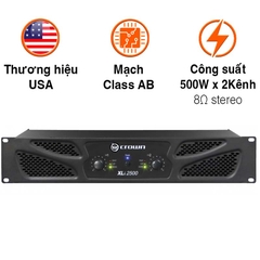 Cục đẩy công suất 2 kênh Crown XLi2500 (Nguồn xuyến, Class AB, 500W)