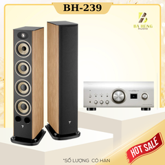 Loa Focal Aria Evo X No3 + Amply Denon PMA-3000NE