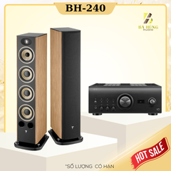 Loa Focal Aria Evo X No3 + Amply Denon PMA A110