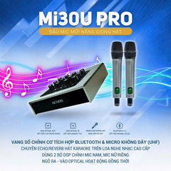 Vang Số Chỉnh Cơ Acnos MI30U Pro (New 2024, tích hợp Bluetooth & Micro)