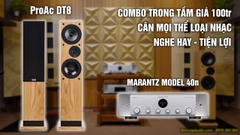 Loa ProAc Response DT8 + Amply Marantz Model 40n