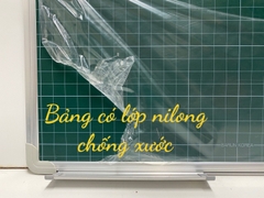 Bảng Từ Xanh Kẻ Ô Ly Kèm Chân Di Chuyển