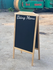 Bảng Menu Đứng 2 Mặt - Mái Nhà Cao Cấp