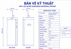 Máy lọc nước Kangaroo Waterfall KG10W1 10 Lõi