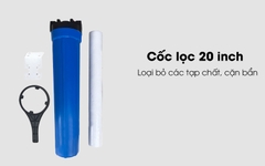 Bộ lọc tổng nước sinh hoạt đầu nguồn tự động sục rửa vật liệu