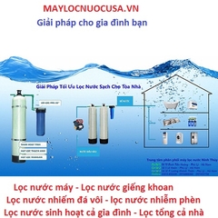 Phân phối hệ thống lọc nước sinh hoạt lọc tổng