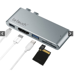 LETOUCH DUAL USB-C HUB PRO HDMI 4K