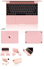 Bộ dán JRC 3-1 màu RoseGold cho Macbook