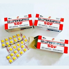 Viên uống tỏi tăng đề kháng, phục hồi sức khỏe Arinamin 50F 100v- Nhật