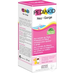 Pediakid Nez- Gorge mũi họng 125ml - Pháp