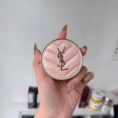 Cushion Yves Saint Laurent YSL Glow Pact Limited Tone B10 Trắng Sáng ( Vỏ Da Hồng) 12g- Pháp