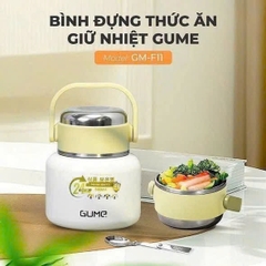 BÌNH ĐỰNG THỨC ĂN GIỮ NHIỆT GUME- HÀN QUỐC