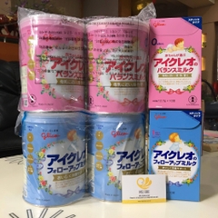 Sữa bột Glico 9 820g lon - Nhật