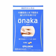 Viên uống giảm mỡ bụng Onaka Pillbox 60 viên - Nhật