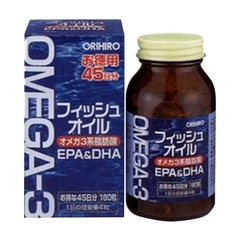 VIÊN UỐNG OMEGA 3 ORIHIRO 180v - NHẬT BẢN