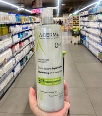 Gel tắm gội A-derma Moissant trị chàm bé 2y, trị mụn lưng cho người lớn 750ml- Pháp