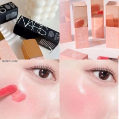 Má hồng kem NARS Afterglow Liquid Blush Secret Love tone hồng đào fullbox 7ml - Pháp