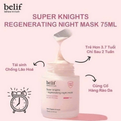 Mặt nạ ngủ Belif hồng nâng cơ, trẻ hóa 50ml/tuýp, hũ 75ml - Hàn Quốc