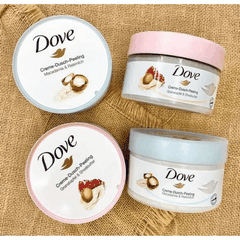 Tẩy tế bào chết body Dove Exfoliating 225ml - Đức