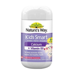 Kẹo dẻo Nature’s Way Kids Smart Calcium + Vitamin D3 50v
