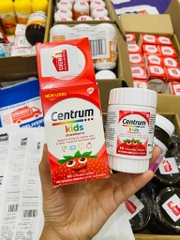 Kẹo vitamin tổng hợp Centrum kids strawberry 60v -Úc