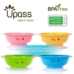 Bát Ăn Dặm Upass Chống Đổ 3 Giai Đoạn - Đài Loan