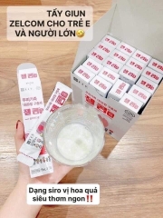 Siro tẩy giun Zelcom 15mlx2 - Hàn Quốc