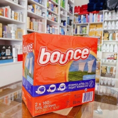 Giấy xả vải Bounce 4in1 Outdoor Fresh Dryer hộp 160tờ - Mỹ