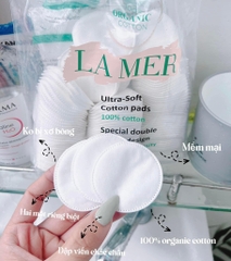 Bông tẩy trang mềm Lamer 201m - Pháp