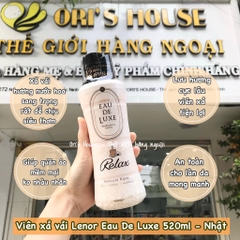 Viên xả vải Lenor Eau De Luxe hương nước hoa 520ml - Nhật