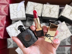 Set nước hoa YSL Black Opium mini 7.5ml + son YSL Rouge Muse mini 1.5g