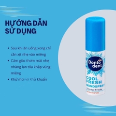 Xịt thơm miệng Dontodent Cool Fresh 15ml- Đức