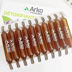 Nước uống thải độc gan Arkopharma Detoxifiant Hepatique Bio 30 ống- Pháp