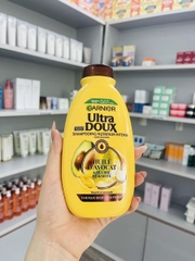 Dầu gội xả bơ Garnier Ultra Doux phục hồi tóc hư tổn 250ml- Pháp