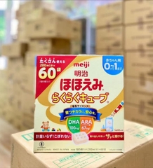 Sữa Meiji 0 - 24 thanh - Nhật