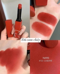 Son Nars Powermatte Lipstick 133 Too Hot To Hold Màu Đỏ Cam Cháy